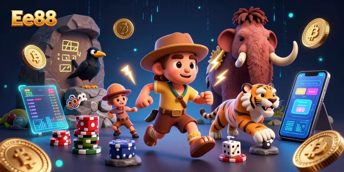 Engage with Ee88’s thrilling prehistoric casino adventure filled with vibrant gaming elements.