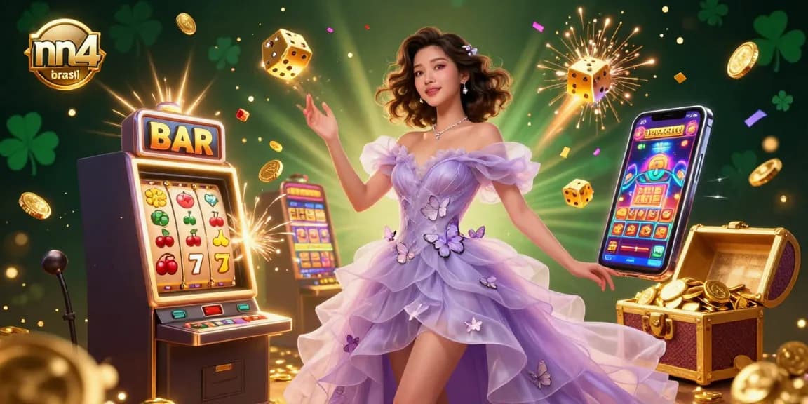 Experience nn4 brasil with immersive slot games, featuring vibrant characters and dynamic casino elements.