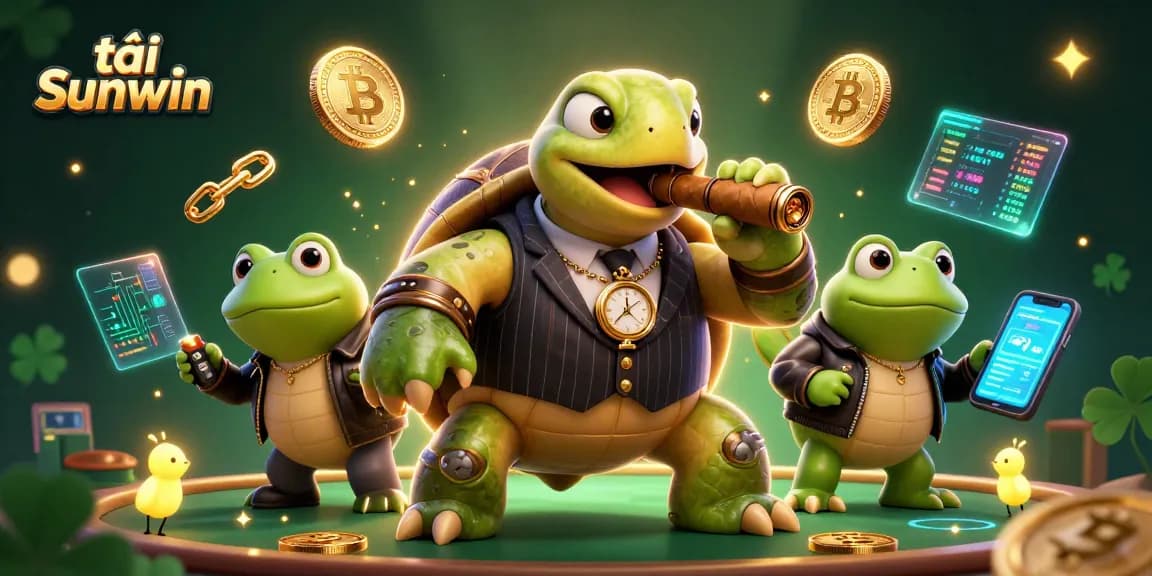 Engage in thrilling gameplay with tải Sunwin through crypto-themed visuals and dynamic casino elements.
