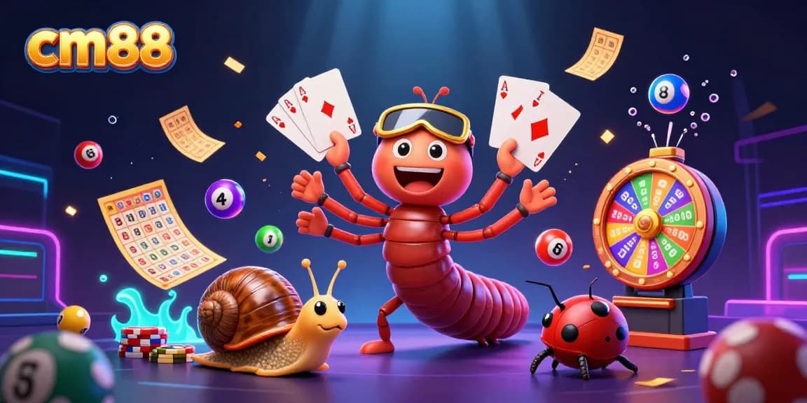 Experience the excitement of cm88 as a millipede dealer distributes cards and high rollers stack chips.