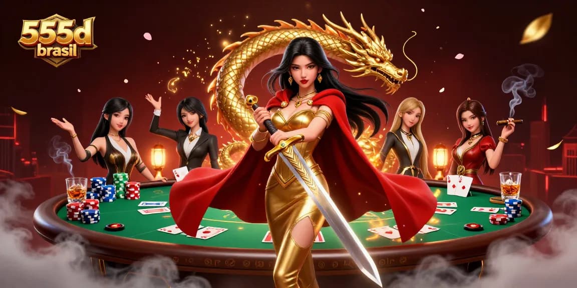 Engage in thrilling games at 555d brasil with vibrant visuals and exciting casino elements.