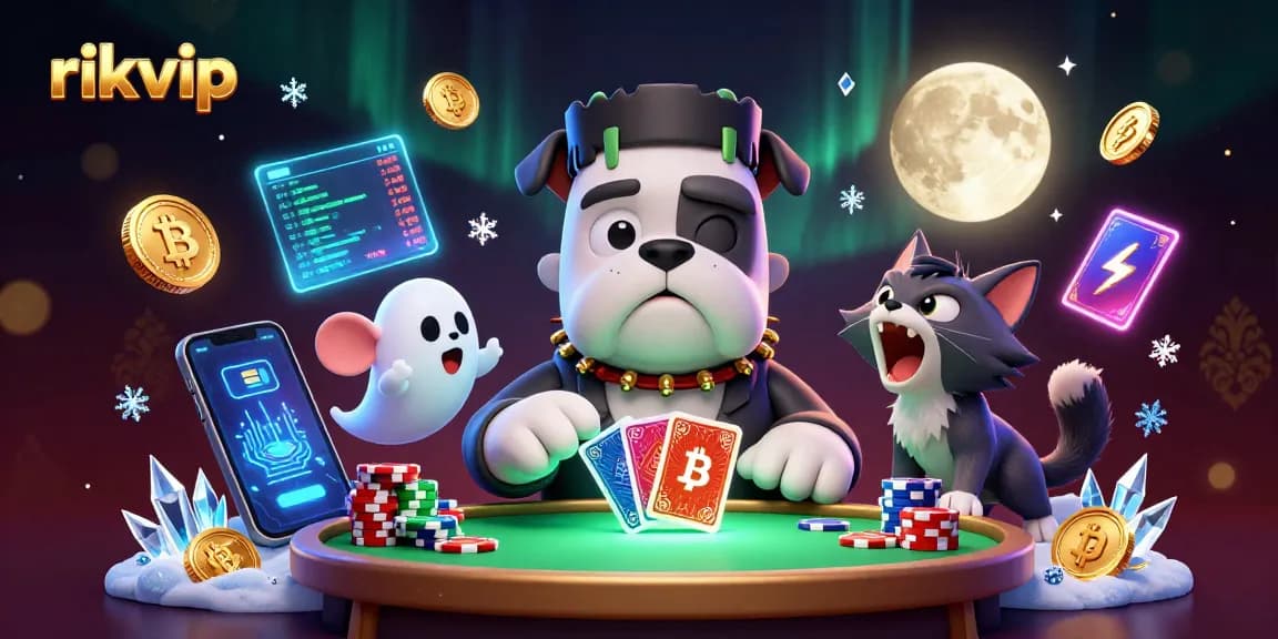 Experience exciting gameplay at rikvip with a ghostly atmosphere and vibrant casino elements.
