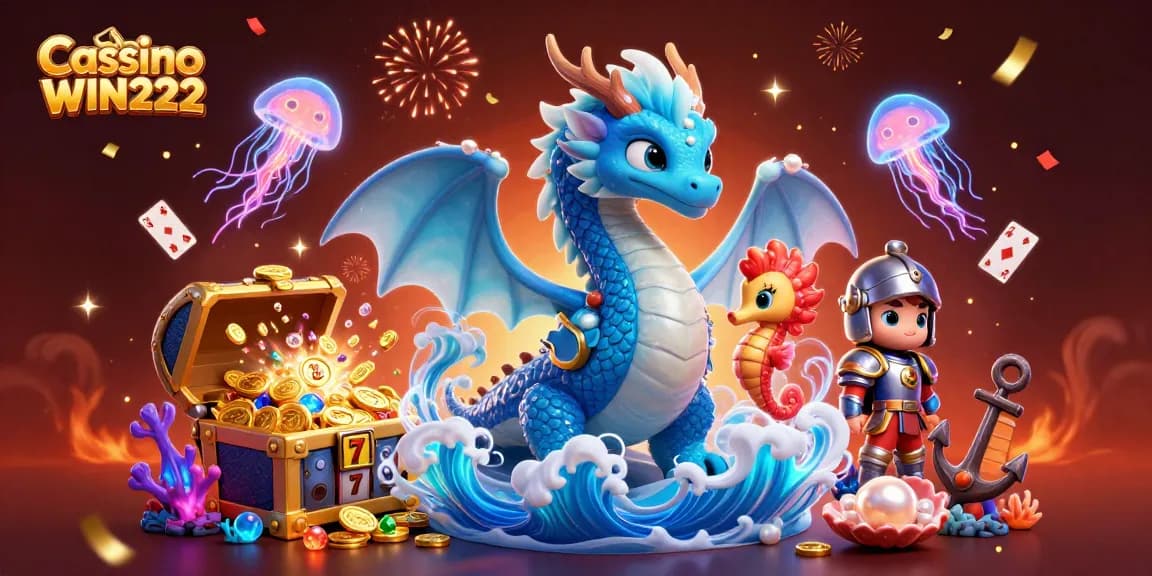 Cassino WIN222 offers thrilling gameplay with luxurious slots and engaging visuals of ocean-themed elements.