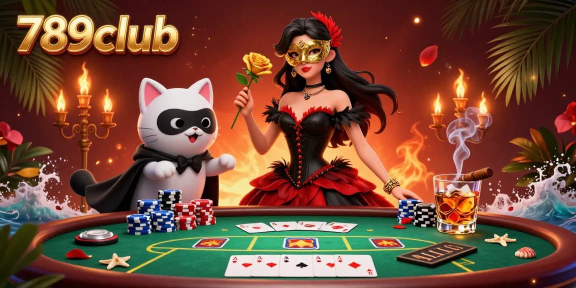 Experience thrilling poker gameplay at 789club with stunning visuals and engaging elements.