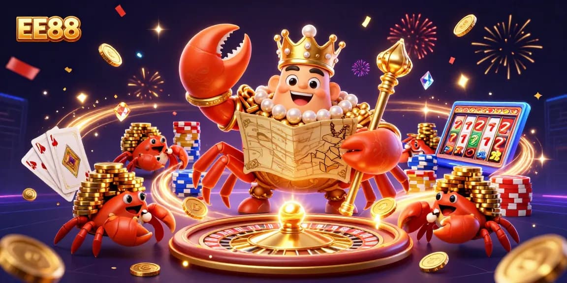 Engage in winning strategies at EE88's vibrant casino universe full of treasures and excitement.