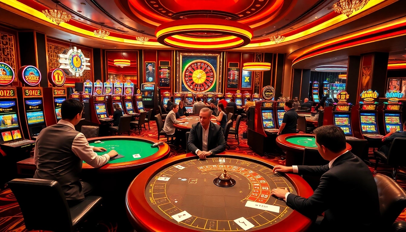 Experimente a emoção no cassino AA888 com jogos vibrantes e promoções empolgantes para os jogadores.