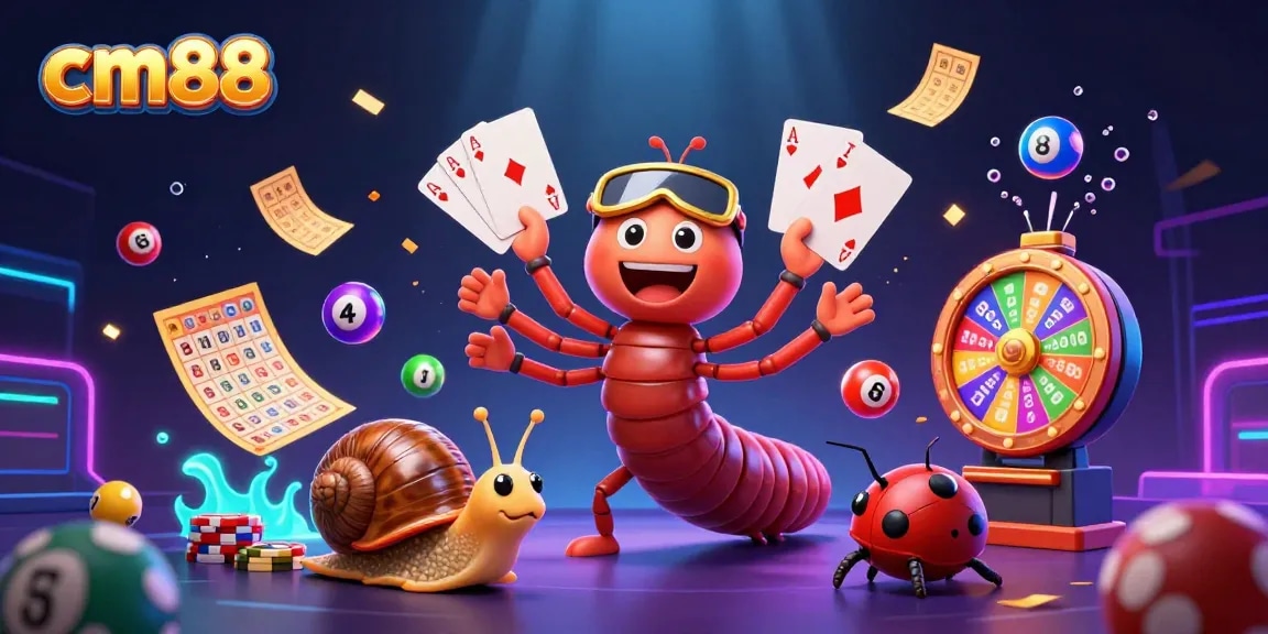 Experience the excitement of cm88 as a millipede dealer distributes cards and high rollers stack chips.