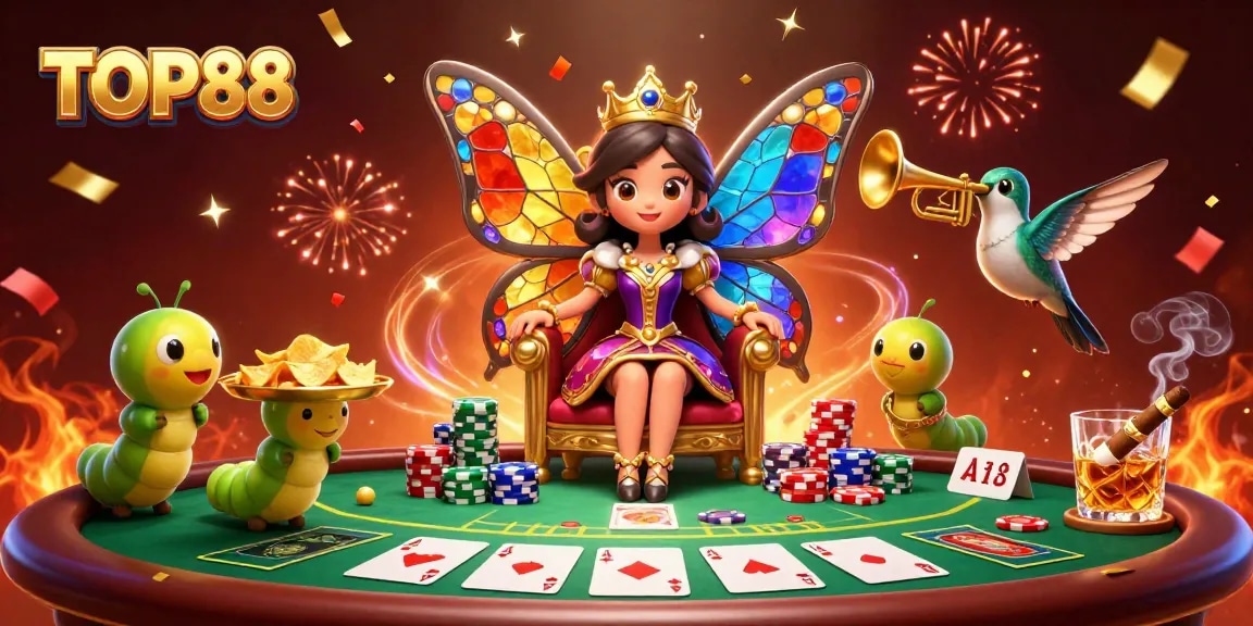 Engage with the vibrant world of TOP88, where colorful casino magic unfolds on your screen.