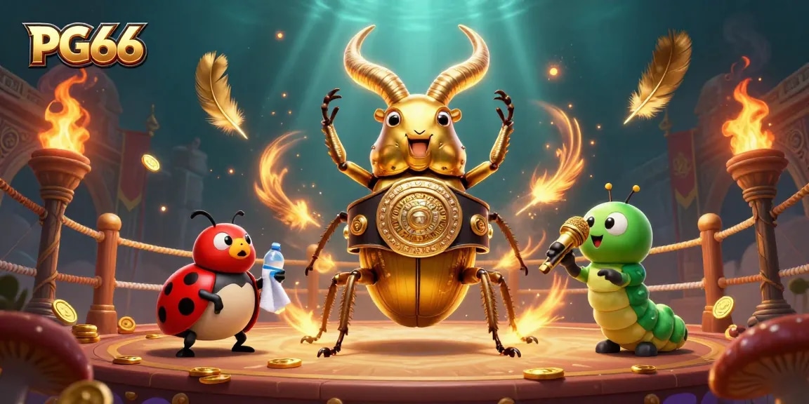 Experience the excitement of PG66 with vibrant casino characters and dynamic gameplay elements.