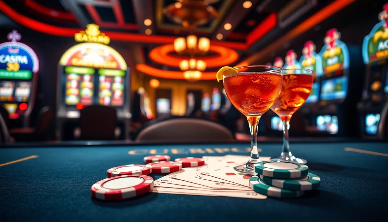 Spielen Sie mit dem casino bonus ohne einzahlung neu an einem luxuriösen Casino-Tisch.