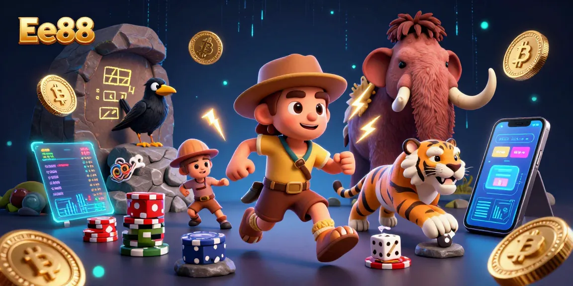 Engage with Ee88’s thrilling prehistoric casino adventure filled with vibrant gaming elements.
