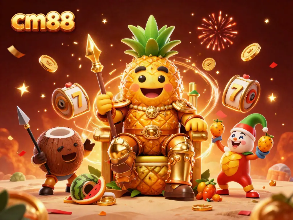 Join the cm88 casino adventure with vibrant characters and exciting game elements.